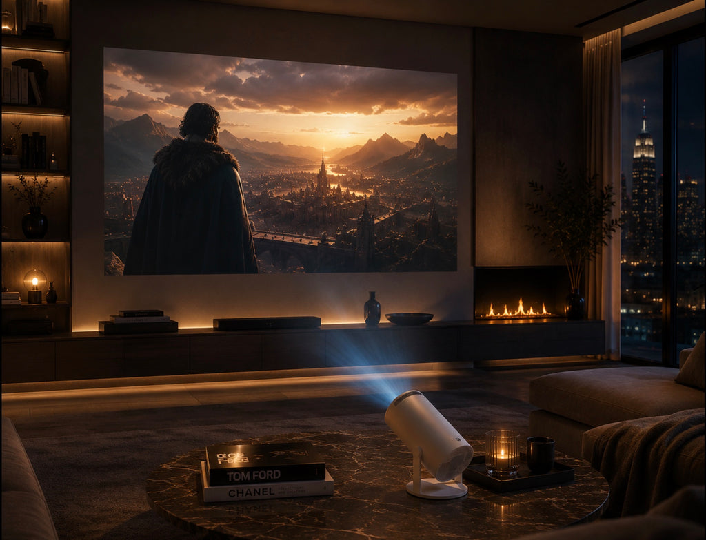 🎬 Mini Projecteur Portable – Le Cinéma Chez Vous, Partout