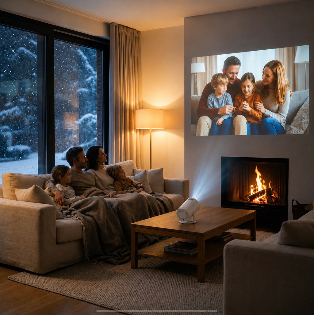 🎬 Mini Projecteur Portable – Le Cinéma Chez Vous, Partout